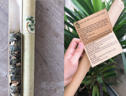 Trà lam sâm dây Ngọc Linh